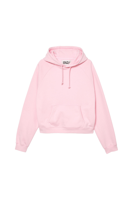 ZARA ТОЛСТОВКА С КАПЮШОНОМ, РОЗОВЫЙ