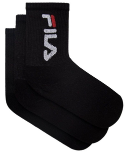 Теннисные носки Fila Junior Tennis Socks 3P - black
