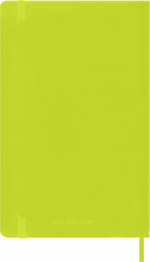 Блокнот Moleskine Classic Soft (QP616C2) Large 130х210мм 240стр. линейка мягкая обложка лайм
