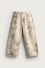 БРЮКИ BARREL FIT НА КУЛИСКЕ — ZARA