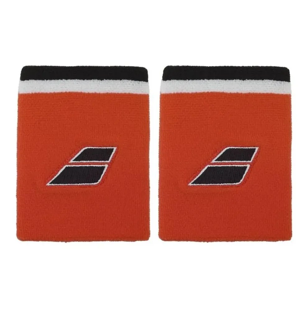 Напульсник теннисный Babolat Terry Jumbo Wristband 2P - cherry tomato