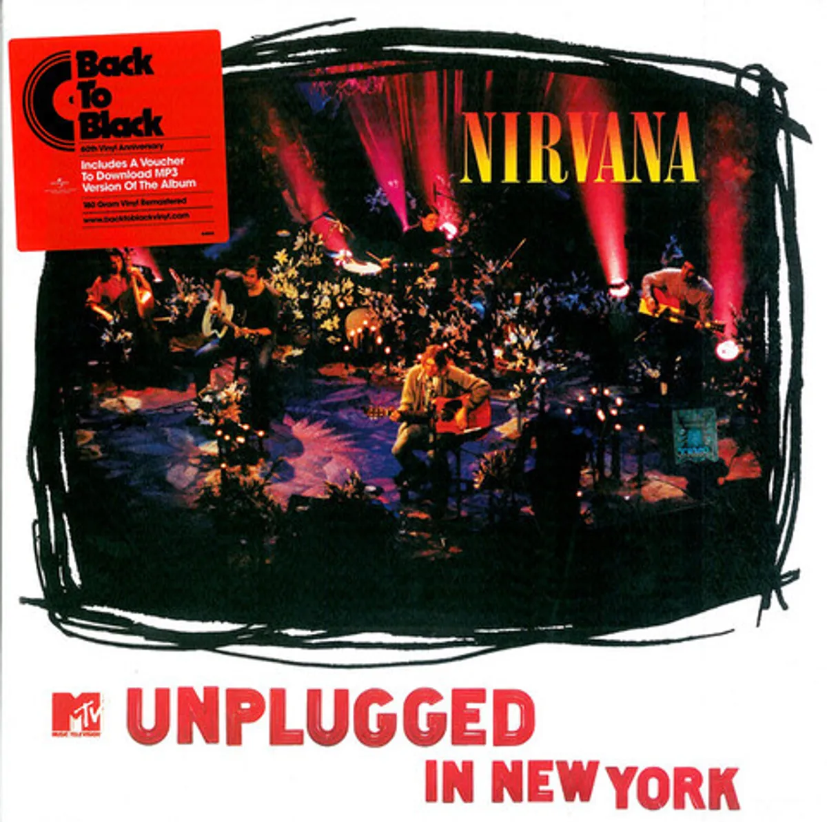 Виниловая пластинка. Nirvana - MTV Unplugged in New York