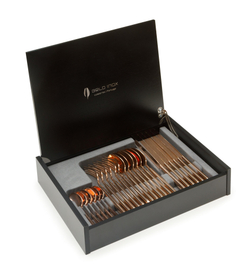 Набор RUBI ROSE GOLD 35столовые приборы Belo Inox Золотой
