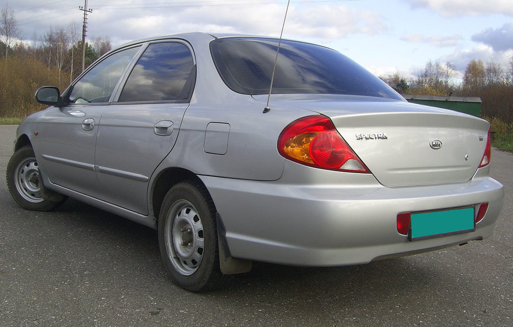Пороги комплект Kia Spectra 2004-2011, Cerato 2003-2008 (1мм)