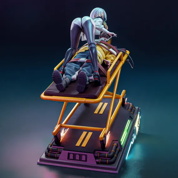 Lucy and David - Cyberpunk: Edgerunners