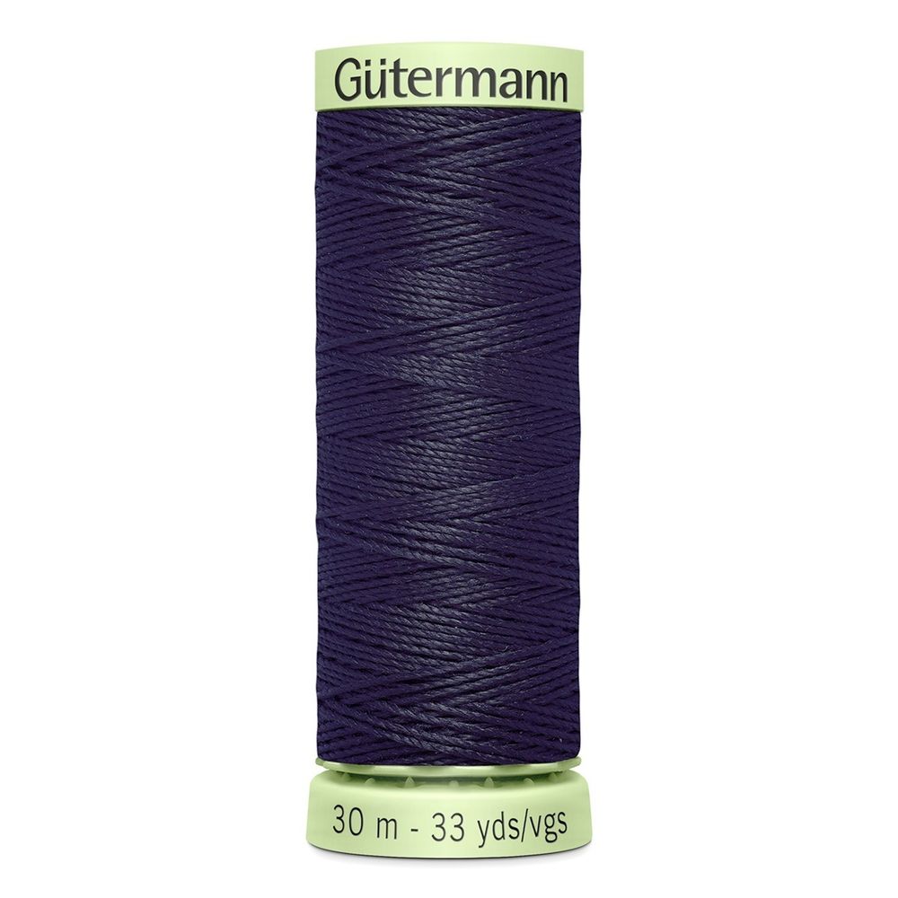 Нитки отделочные Gutermann Top Stitch 30 (30 метров), 5 кат. | 665 сине-черный