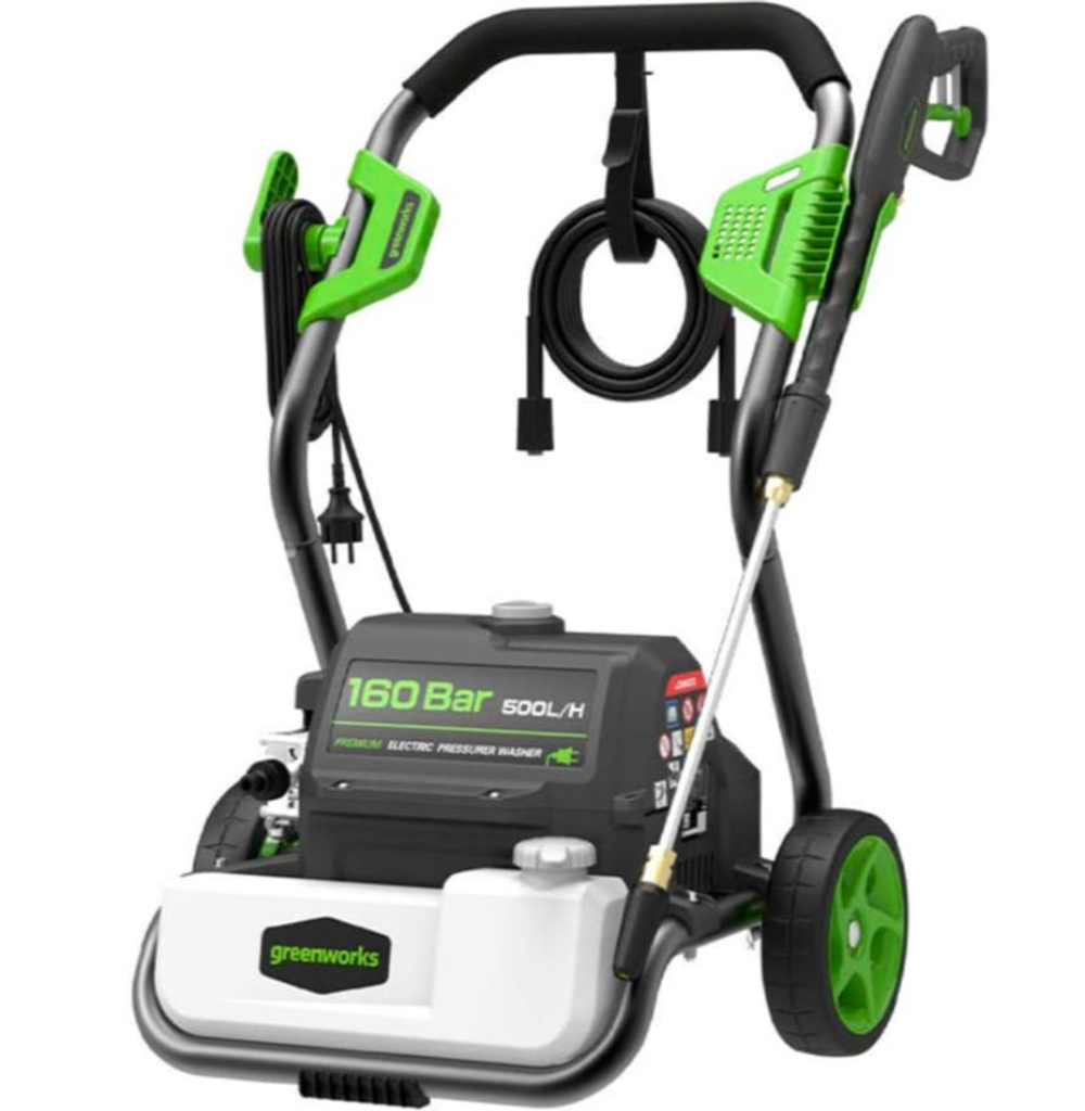 Мойка высокого давления электрическая Greenworks 2800 Вт, 160 бар 5106807