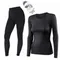Термофутболка женская с длинным рукавом чёрная BRUBECK Comfort Wool LS1161W