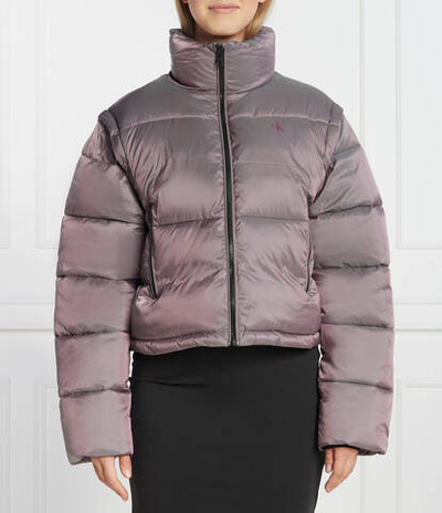 Куртка 2в1 CALVIN KLEIN JEANS - фиолетовый(J20J221886)