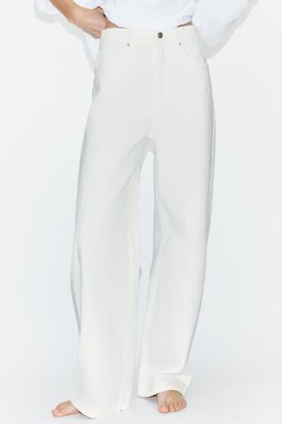 ДЖИНСЫ TRF EXTRA WIDE LEG С ВЫСОКОЙ ПОСАДКОЙ — ZARA