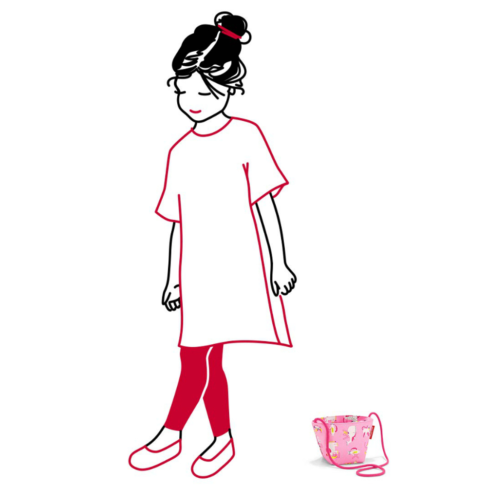 Сумка детская minibag abc friends pink