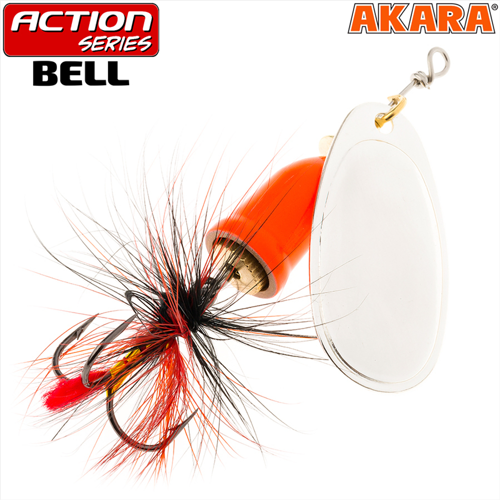 Блесна вращающаяся Akara Action Series Bell 4 10 гр. 1/3 oz. A19