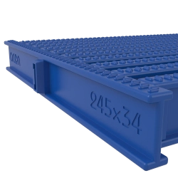 Угловой сегмент ACON 245x34мм, цвет белый, синий, голубой, серый, черный