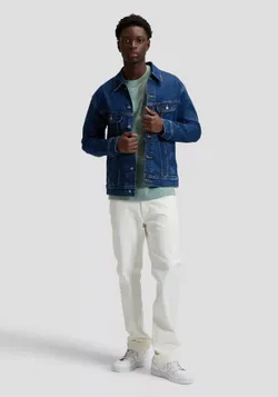 Куртка джинсовая мужская LEE RELAXED RIDER JACKET INDIGO WARP