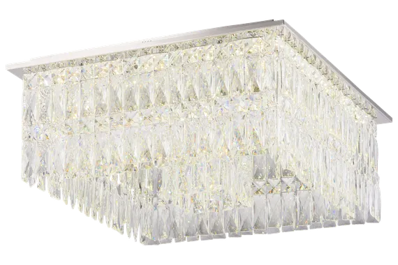 Люстра потолочная NewRgy 8046N/600 CHROME, 13×40 Вт, хромированная