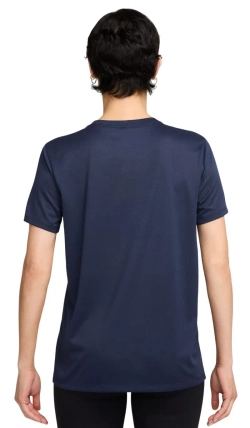 Женская теннисная футболка Nike Dri-Fit - midnight navy/white