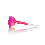 Спортивные очки 100% Slendale SL / Pitaya / Hiper Pink Mirror Lens / на узкое лицо