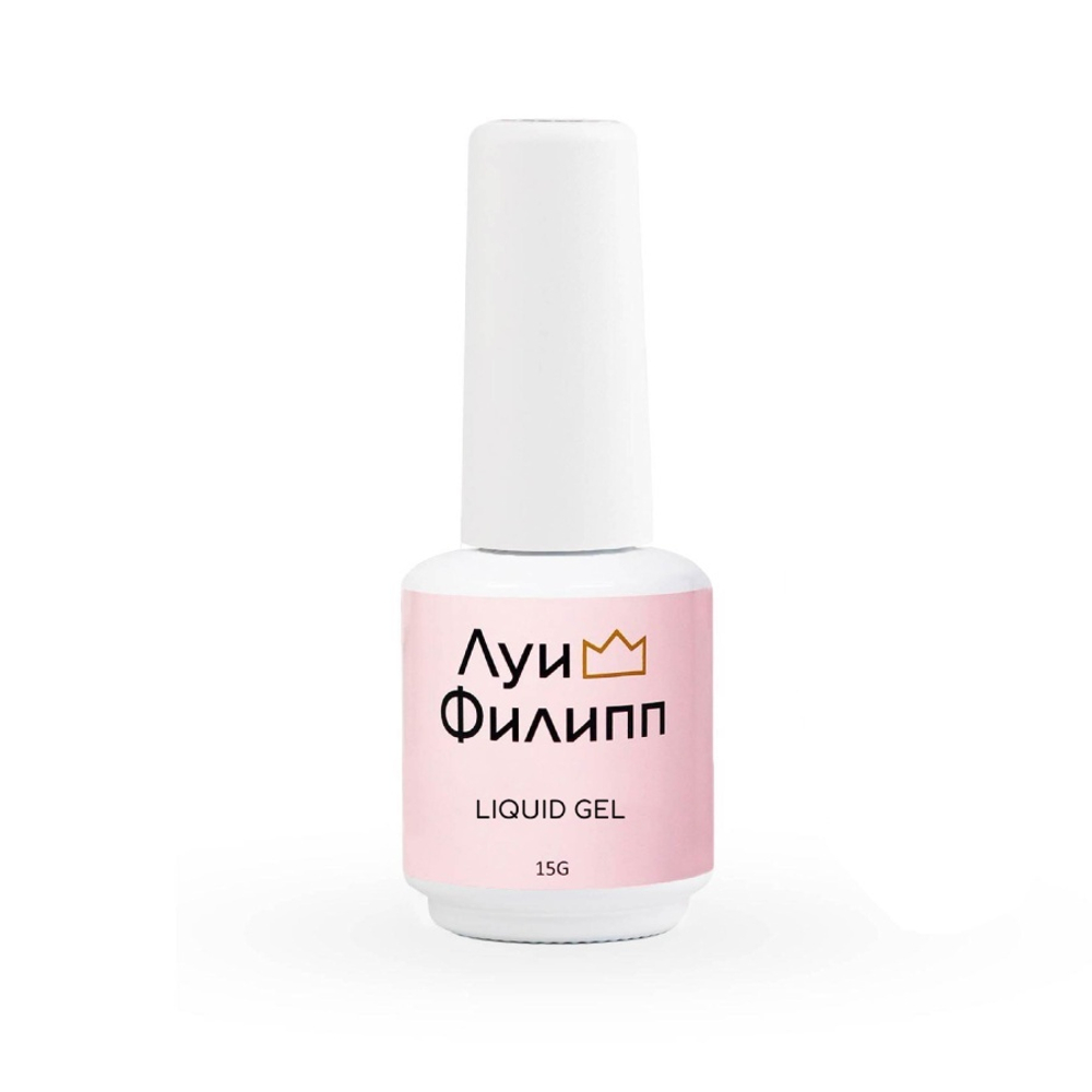 Луи Филипп Hard Liquid Gel 01 - Гель для наращивания и укрепления ногтей прозрачный, 15мл