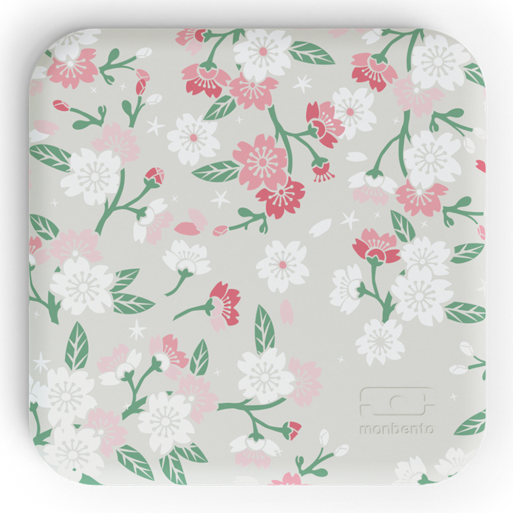 Ланч-бокс mb square, sakura grey