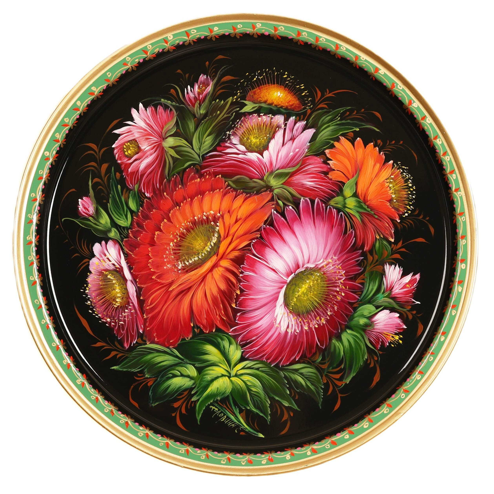 Zhostovo metal tray A9D271125104