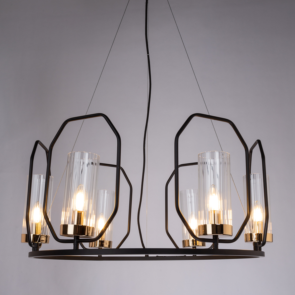 Светильник подвесной Arte Lamp Celaeno A7004SP-6BK