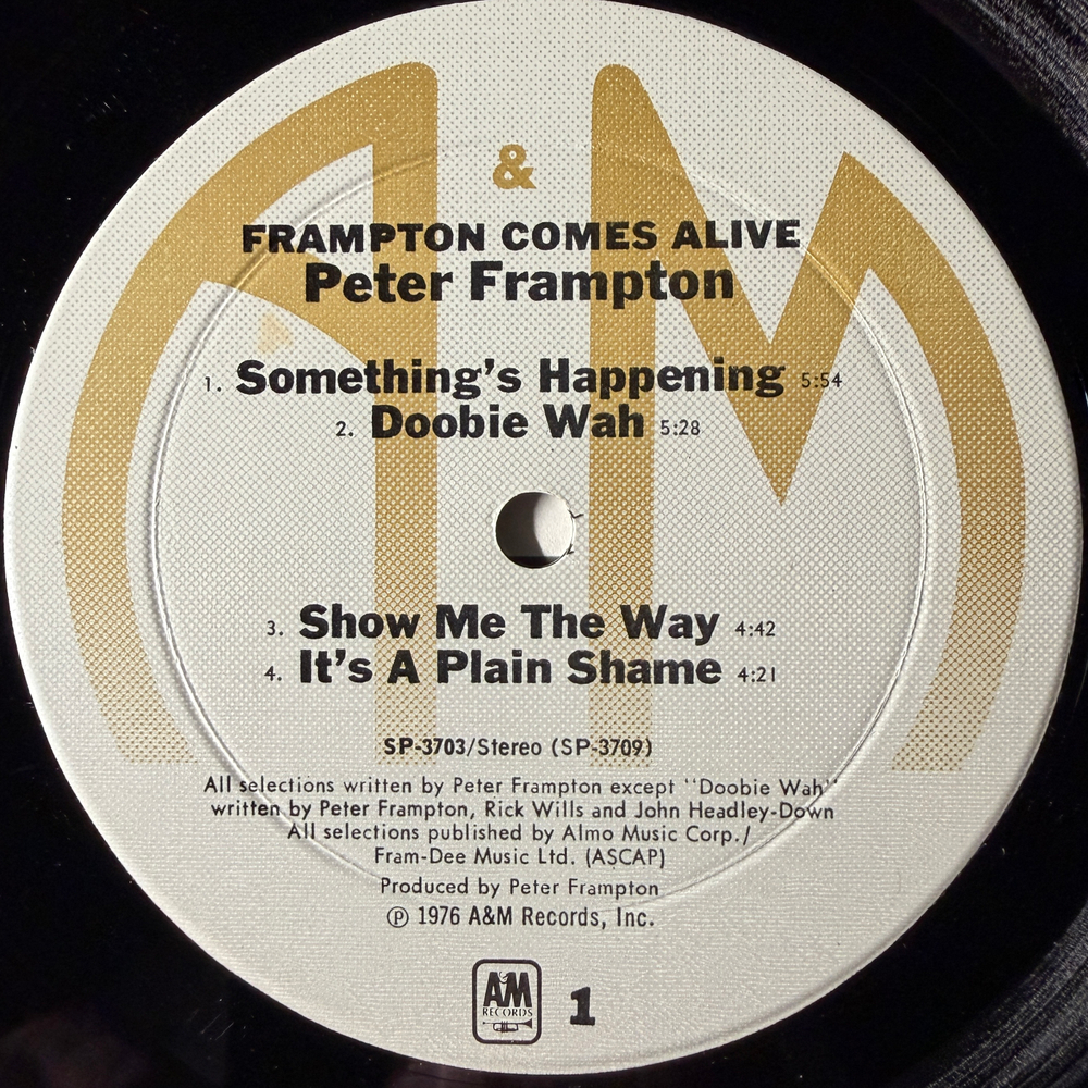 Peter Frampton ‎– Frampton Comes Alive! 2LP (США 1976г.)