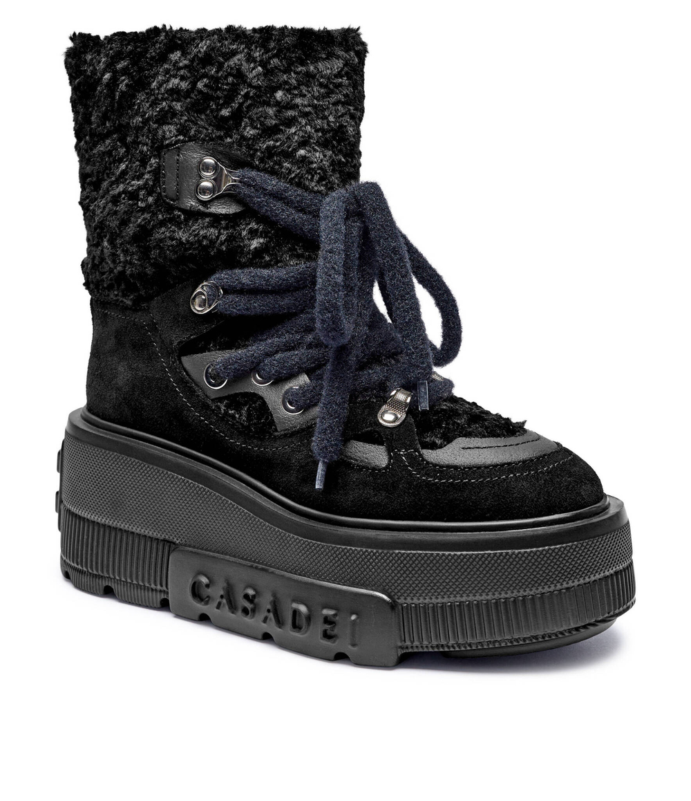 Кожаные угли Casadei - черный(2R454Y070NC2178)