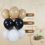 Шар 18" Белый, Пастель / White 005 Sp