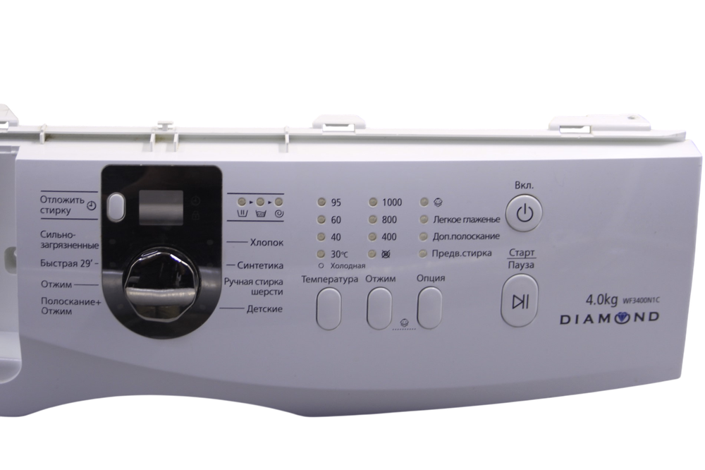 Панель DC64-02155A стиральной машины Samsung WF34000N1C