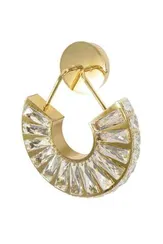 Светильник настенный светодиодный NewRgy W6019E/13W GOLD+CLEAR, 13 Вт, золотой и прозрачный