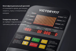 Эллиптический тренажер VictoryFit GYM-E8006