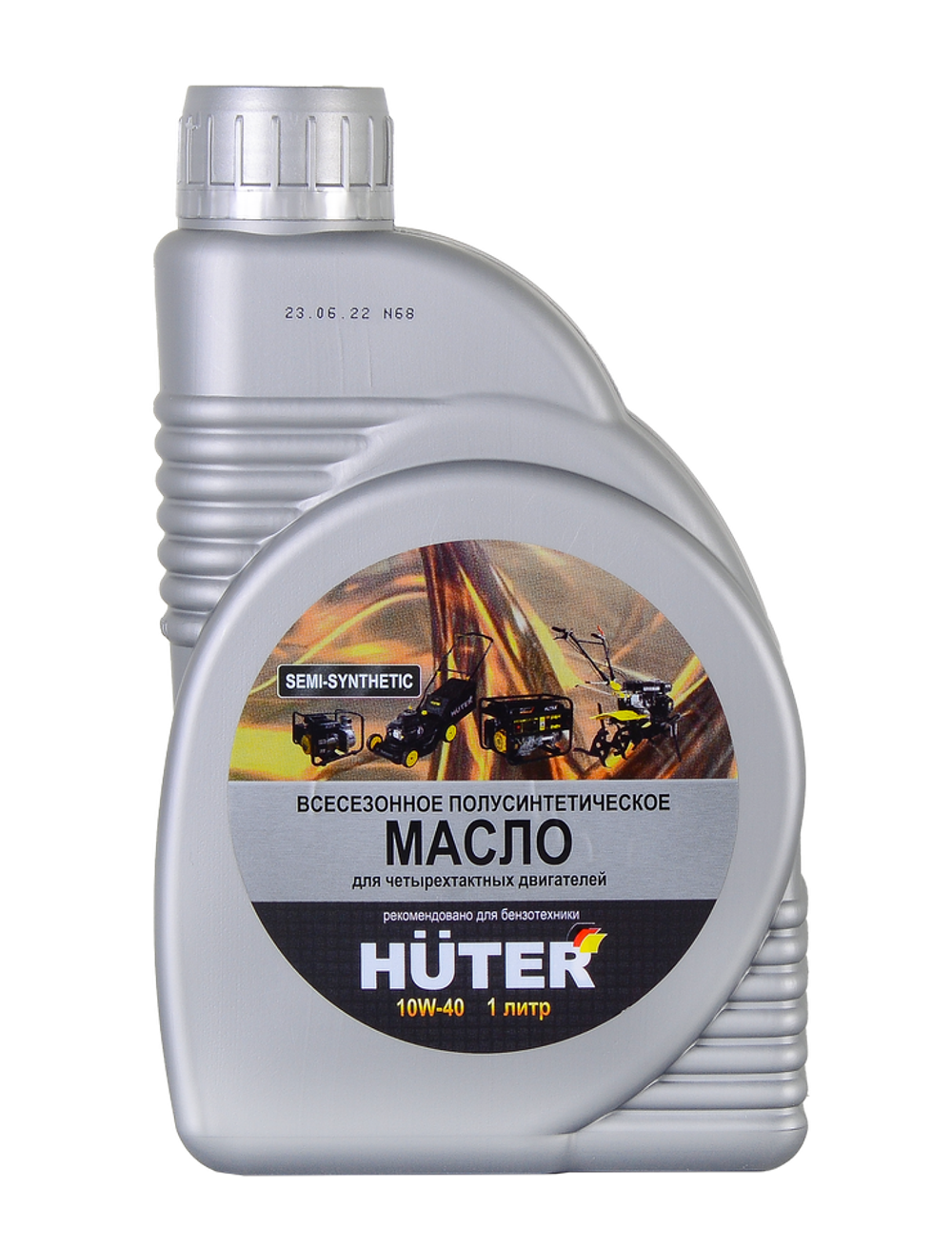 Масло моторное 10W-40 полусинтетическое для четырёхтактных двигателей Huter
