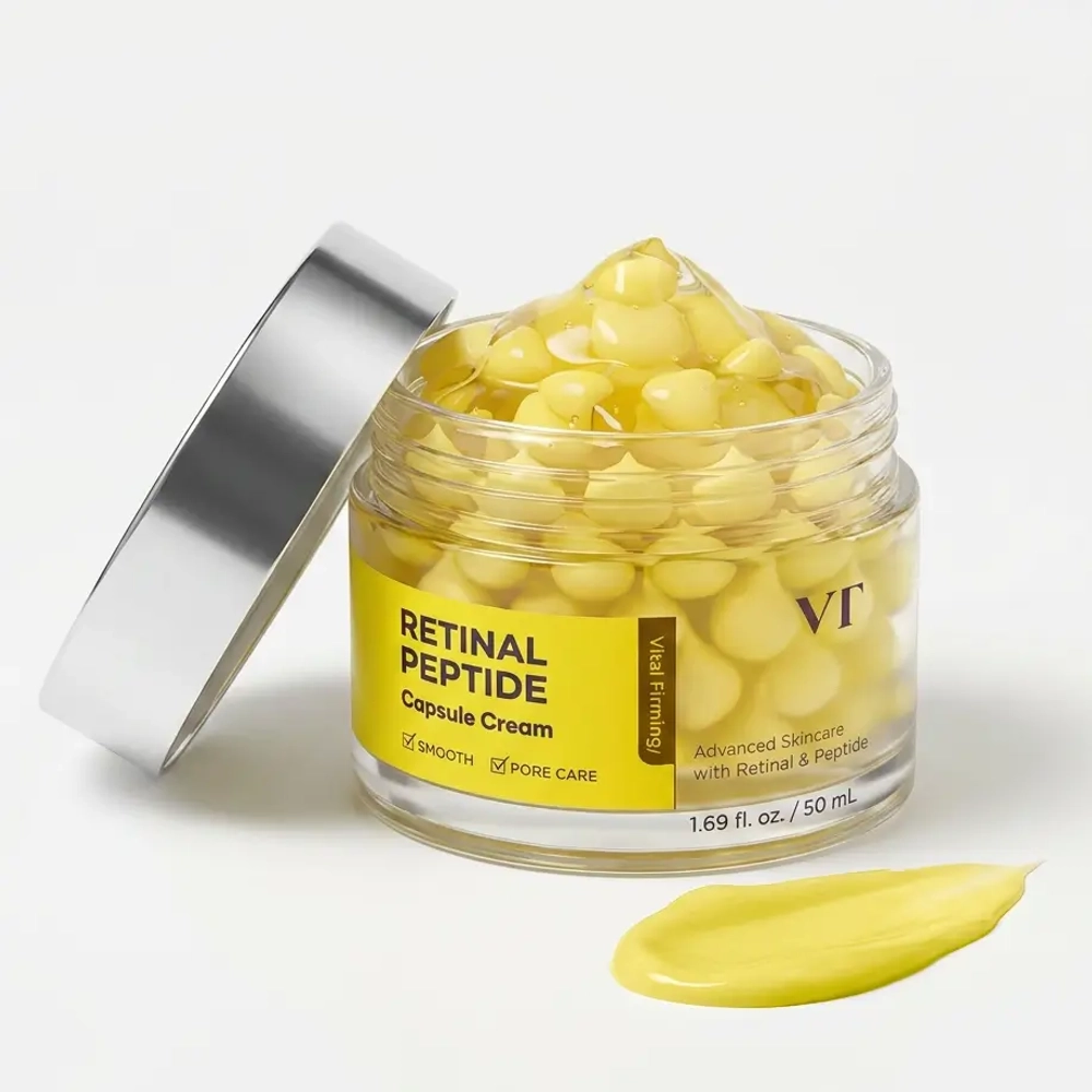 Крем для.лица капсульный VT Cosmetics Retinal Peptide Capsule Cream