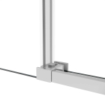 Душевой уголок Vincea Слим Софт (Slim Soft) VSR-1SS9011CL, 1100*900, хром, стекло прозрачное
