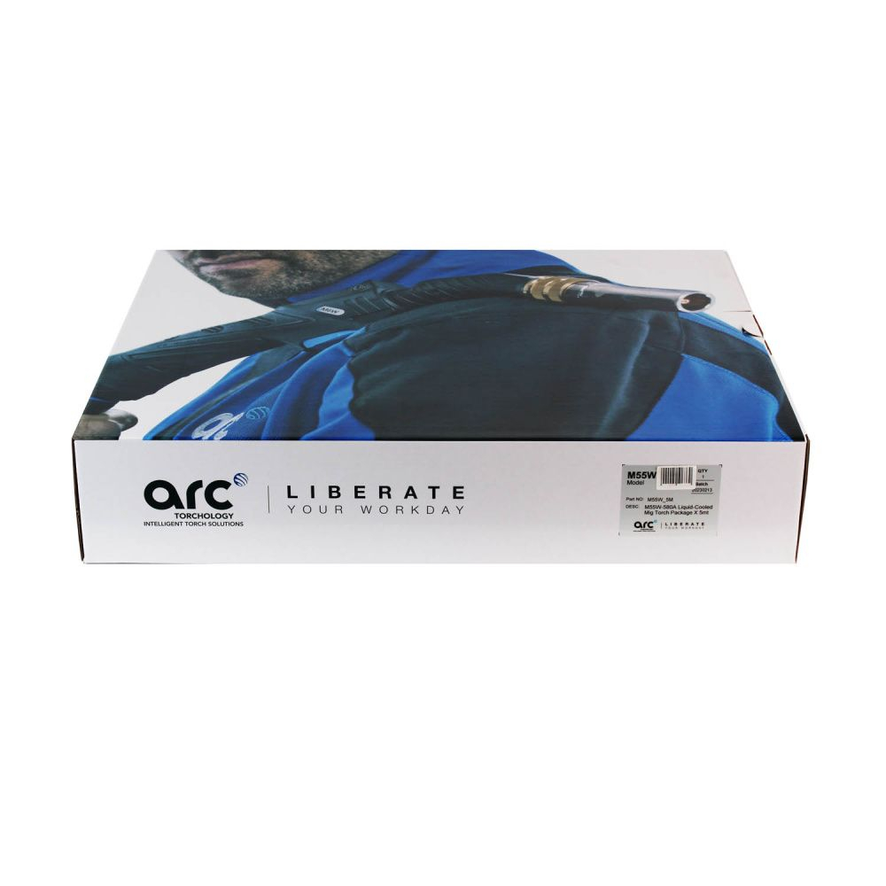 Горелка полуавтоматическая M55W-580A L-C x 5м