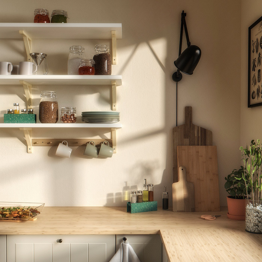 IKEA HUNDHAJ  (ИКЕА ХУНДХАЙ)  -  Держатель для специй - зеленый 20 см