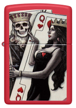 Зажигалка Skull King Queen Beauty Zippo 48624