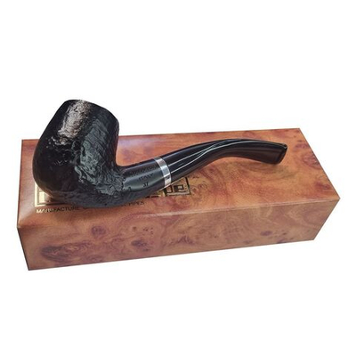 Трубка "Lorenzetti" Sandblast Black 9мм Model 37 (Бриар) (Италия)