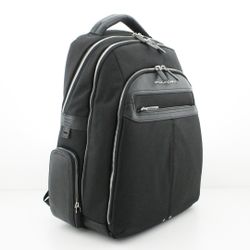 Рюкзак Piquadro Link черный кожа и ткань (CA1813LK/N)