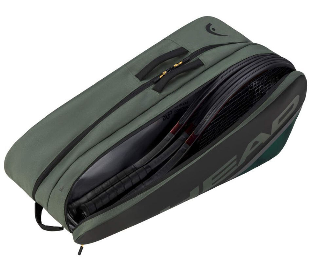 Сумка теннисная Head Tour Racquet Bag L - thyme/banana