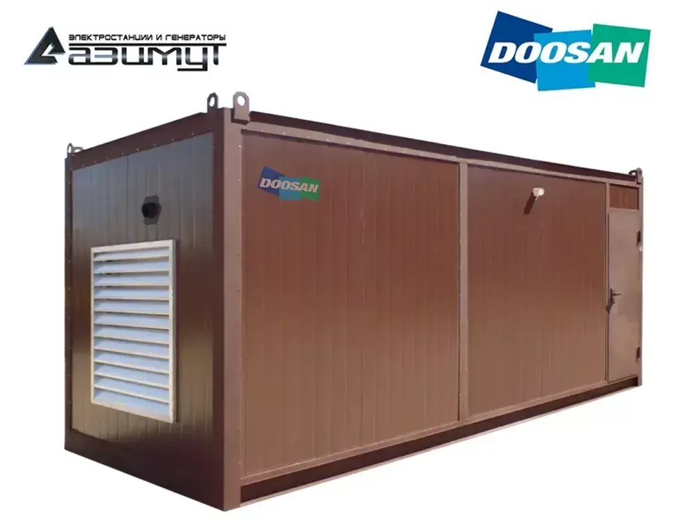 Дизельный генератор Азимут АД-320С-Т400-2РНМ17 Doosan в контейнере с автозапуском Дизельный генератор Азимут АД-320С-Т400-2РНМ17 Doosan в контейнере с автозапуском