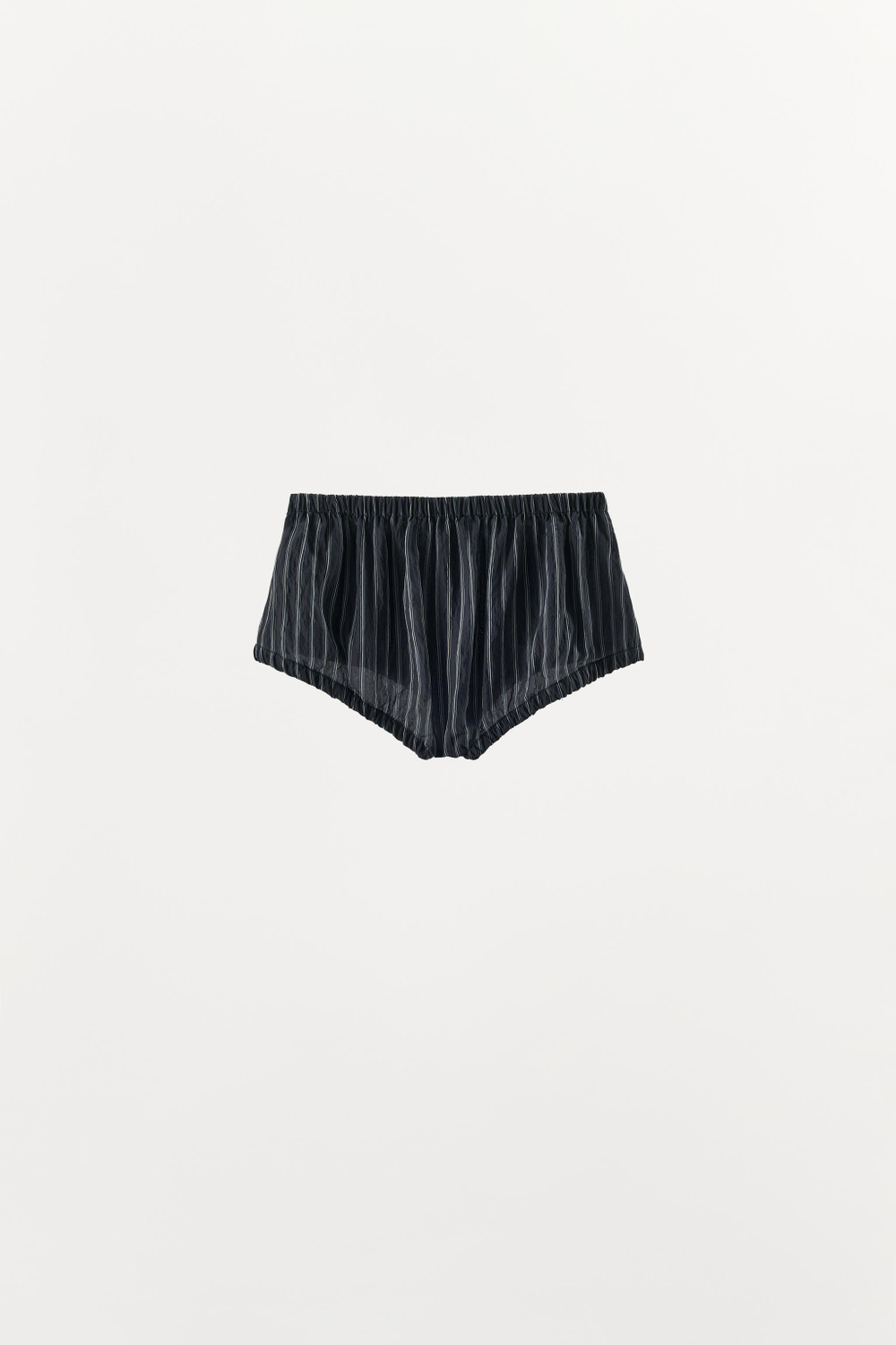 ШОРТЫ-МИНИ В ПОЛОСКУ С КАРМАНАМИ — ZARA
