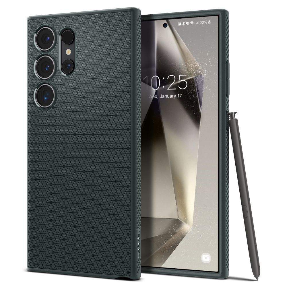 Чехол Spigen Liquid Air для Samsung Galaxy S24 Ultra Abyss Green