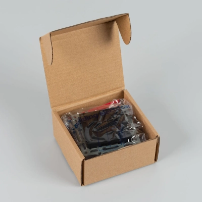 Механизм компьютерной розетки двойной SCT-MPC2-PL-BK (RJ-45, CAT6) (Arlight, -)