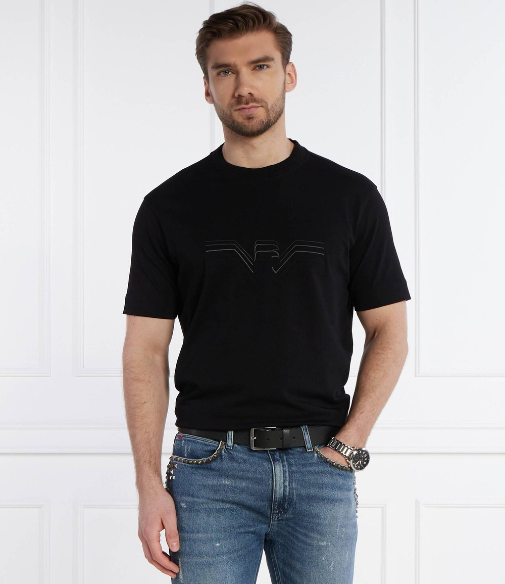 Футболка Emporio Armani - черный(3D1T89 1JWZZ)