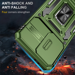Чехол Safe Case с кольцом и защитой камеры для Samsung Galaxy A36