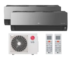Мульти сплит-система LG 2 x AC09BK.NSJR / MU2R17