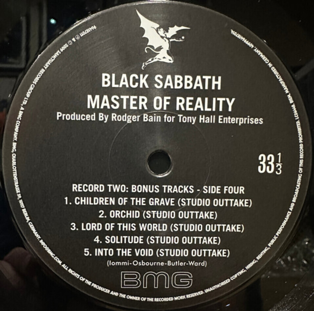 Black Sabbath / Master Of Reality (Deluxe Edition)(2LP)