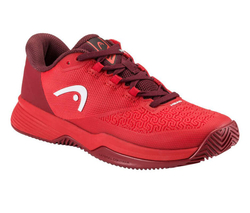 Детские теннисные кроссовки Head Revolt Pro 5.0 Clay - red/dark red