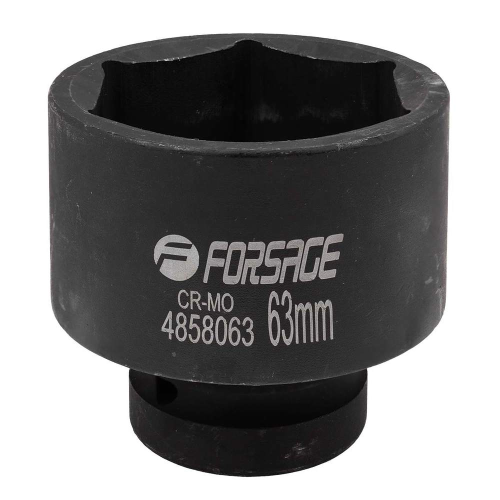 Головка ударная 1'', 63мм (6гр.) Forsage F-4858063